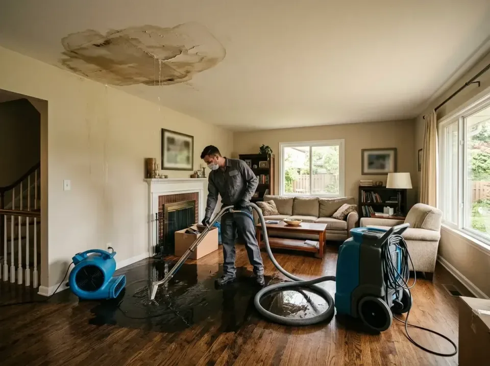 attic-pipe-burst-ceiling-drip-008 — frequently asked questions, Water Damage Restoration & Carpet Care in Brent, AL